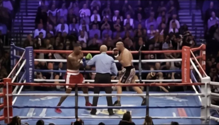 Boxing match in a RunTV zone
